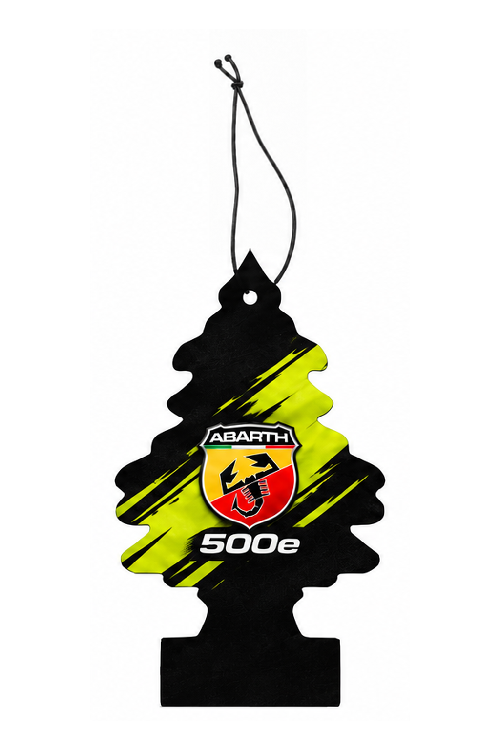 Sent-bon Abarth 500e — Éclair jaune