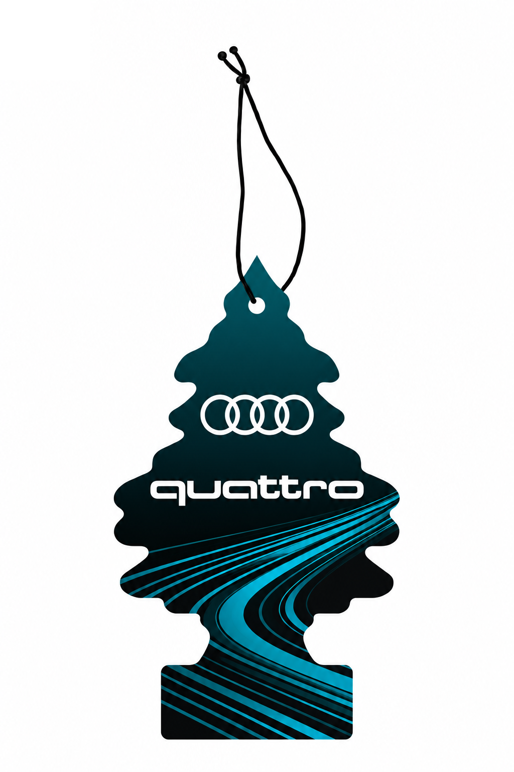 Sent-bon Audi quattro — Petrol mouvement avec ficelle