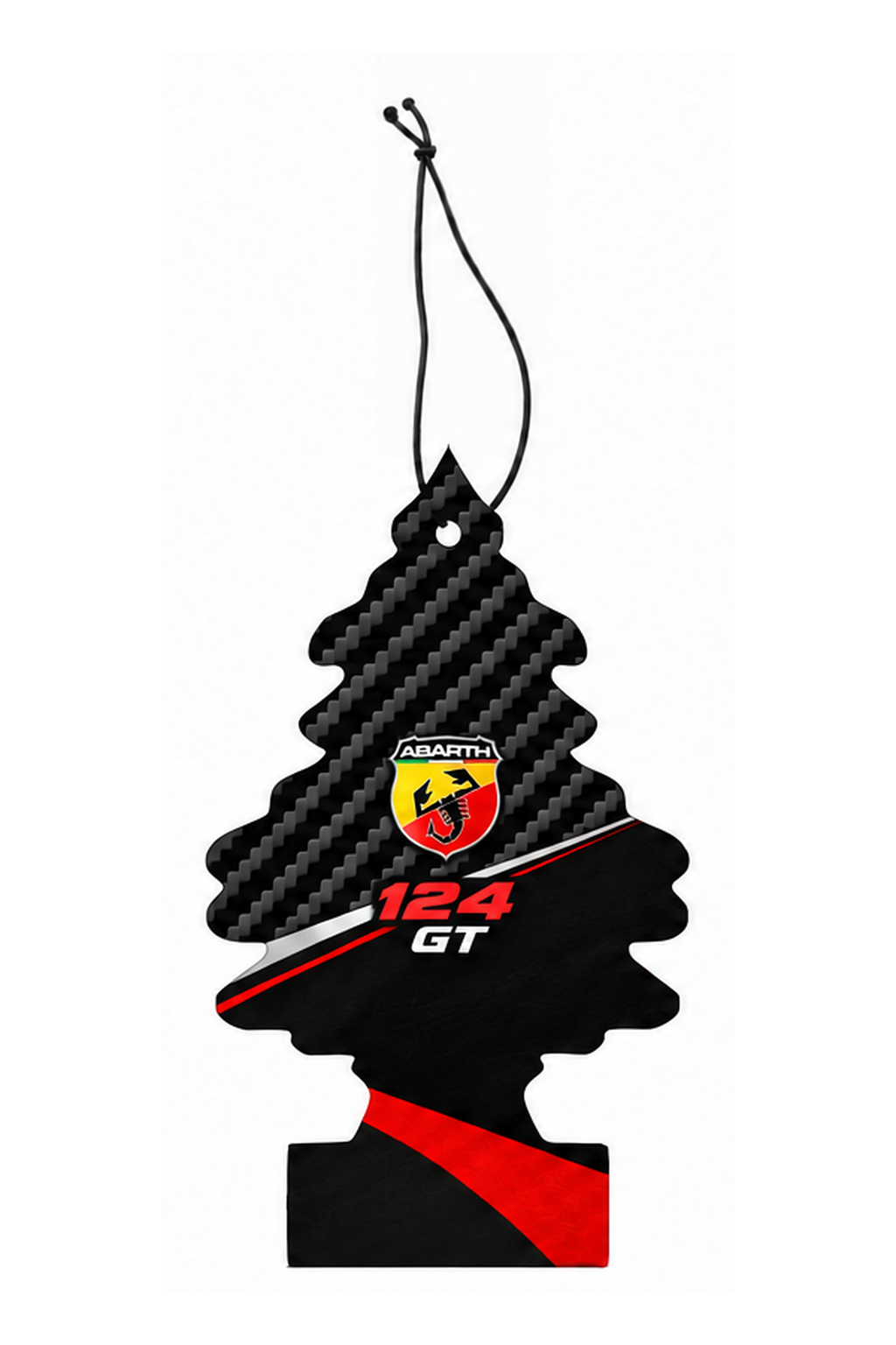 Sent-bon Abarth 124 GT — Carbone rouge