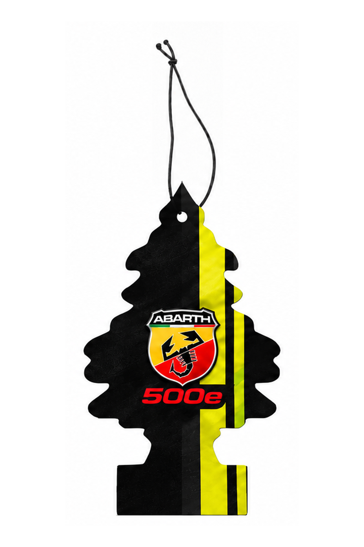 Sent-bon Abarth 500e — Ligne citron