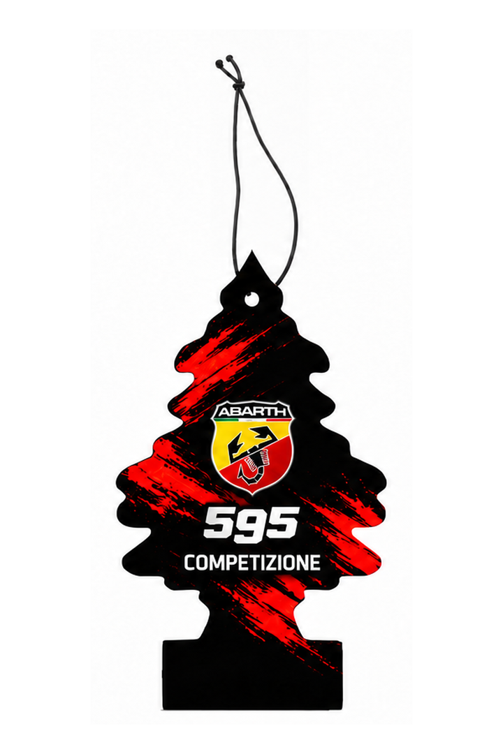Sent-bon Abarth 595 Competizione — Éclats rouges