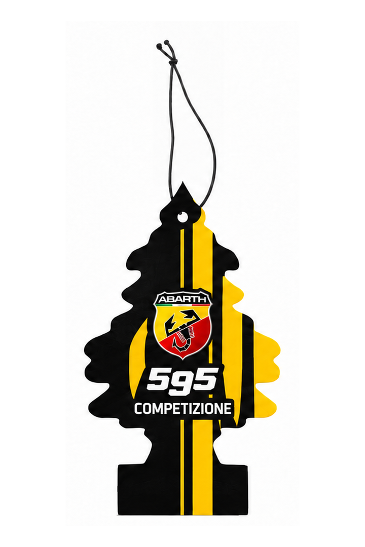 Sent-bon Abarth 595 Competizione — Jaune central