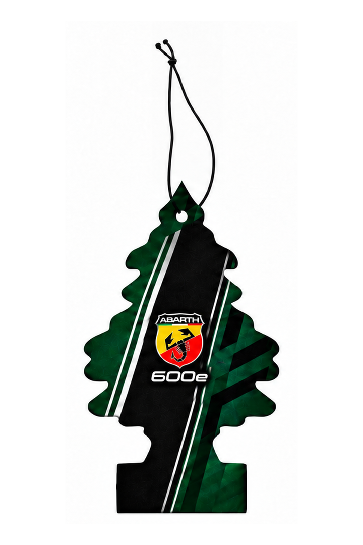 Sent-bon Abarth 600e — Vert électrique