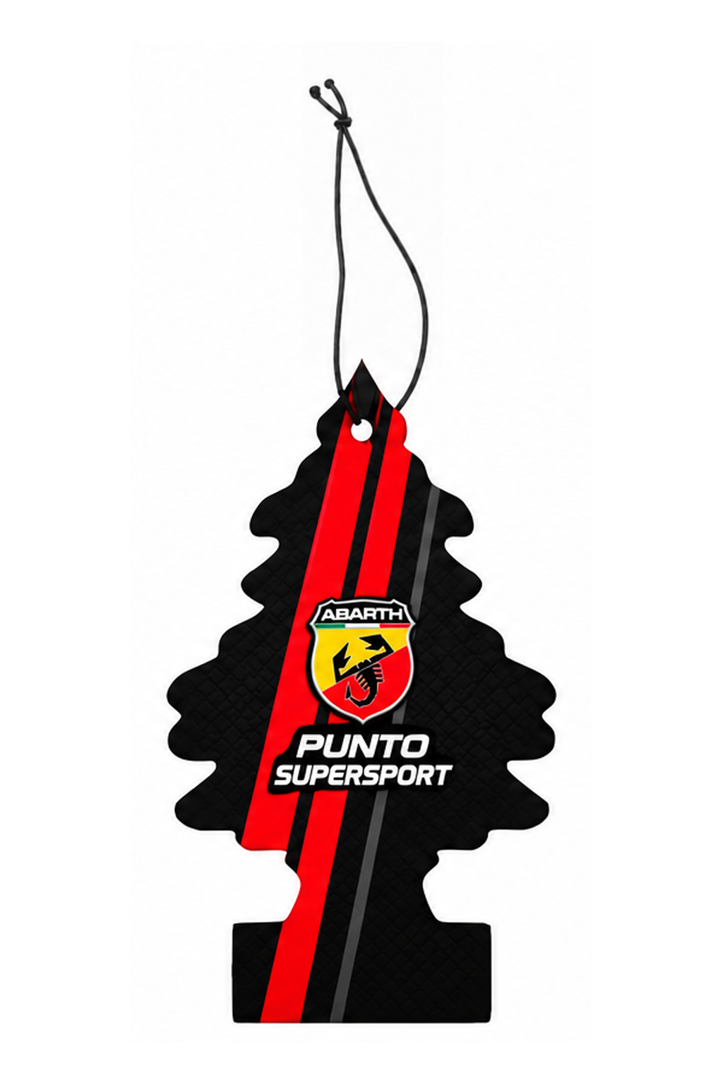 Sent-bon Abarth Punto Supersport — Rouge diagonal