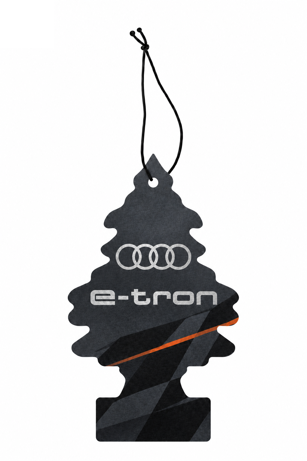 Sent-bon Audi e-tron — Graphite orange avec ficelle