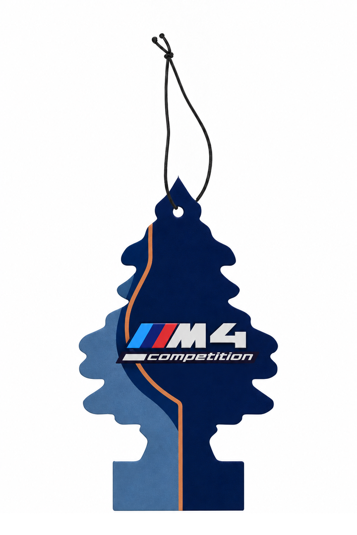 Sent-bon BMW M4 Competition — Indigo givré