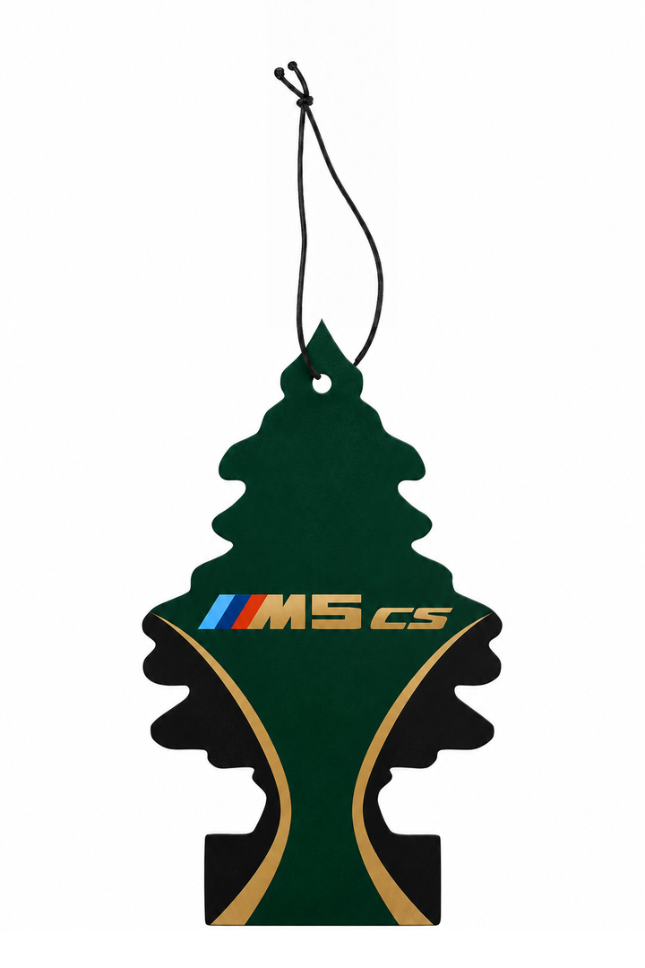 Sent-bon BMW M5 CS — Frozen Deep Green