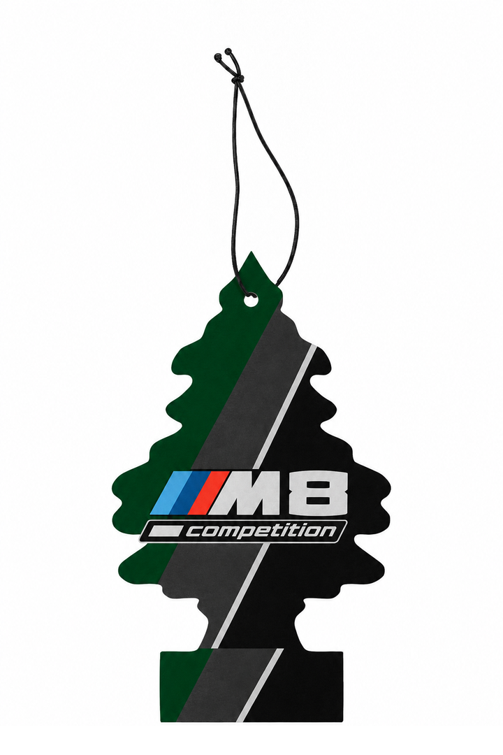 Sent-bon BMW M8 Competition — Vert Competition