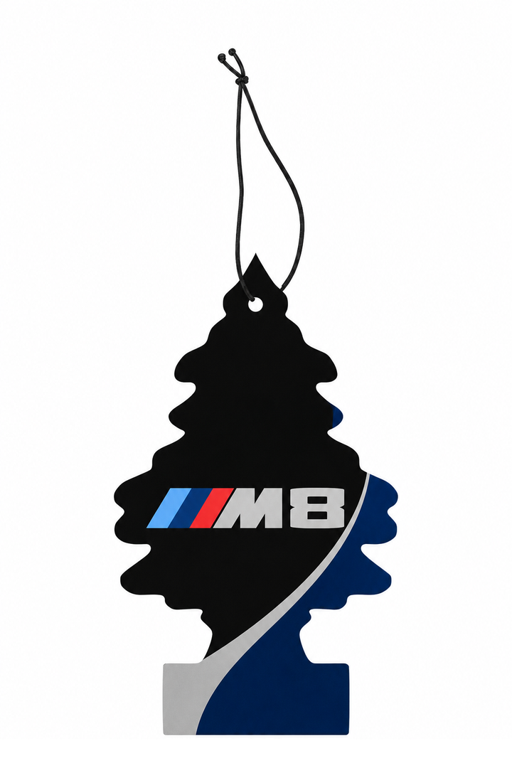 Sent-bon BMW M8 — Noir céramique
