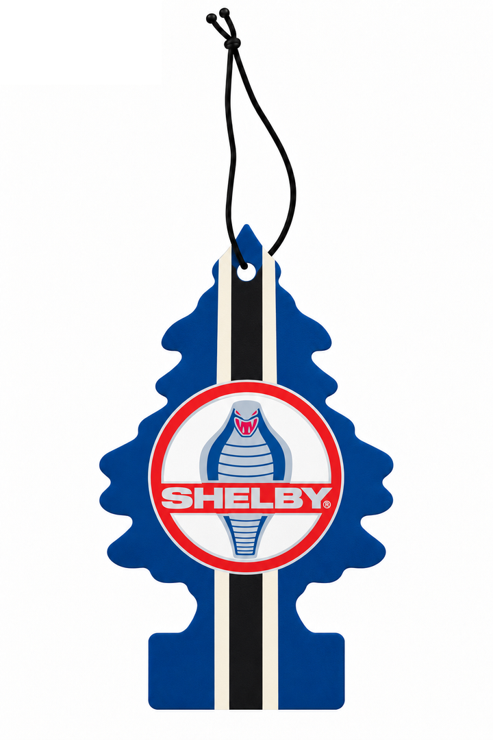 Sent-bon Ford Shelby — Double bande bleue