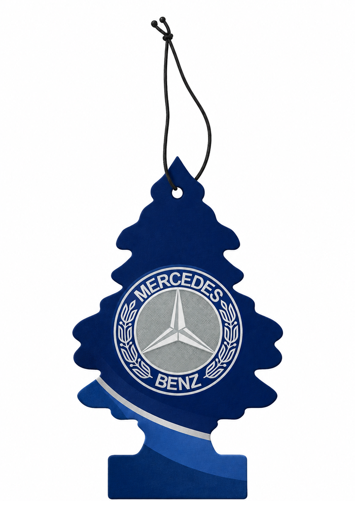 Sent-bon Mercedes Emblème classique — Lauriers Marine