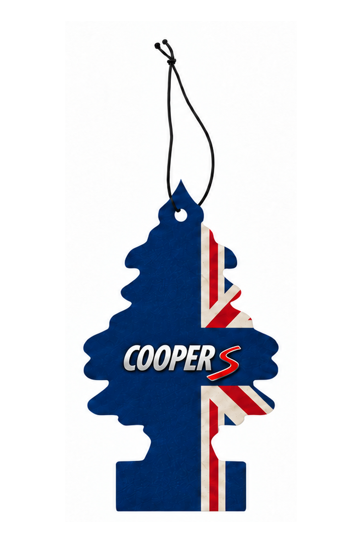 Sent-bon MINI Cooper S — Union Jack vertical