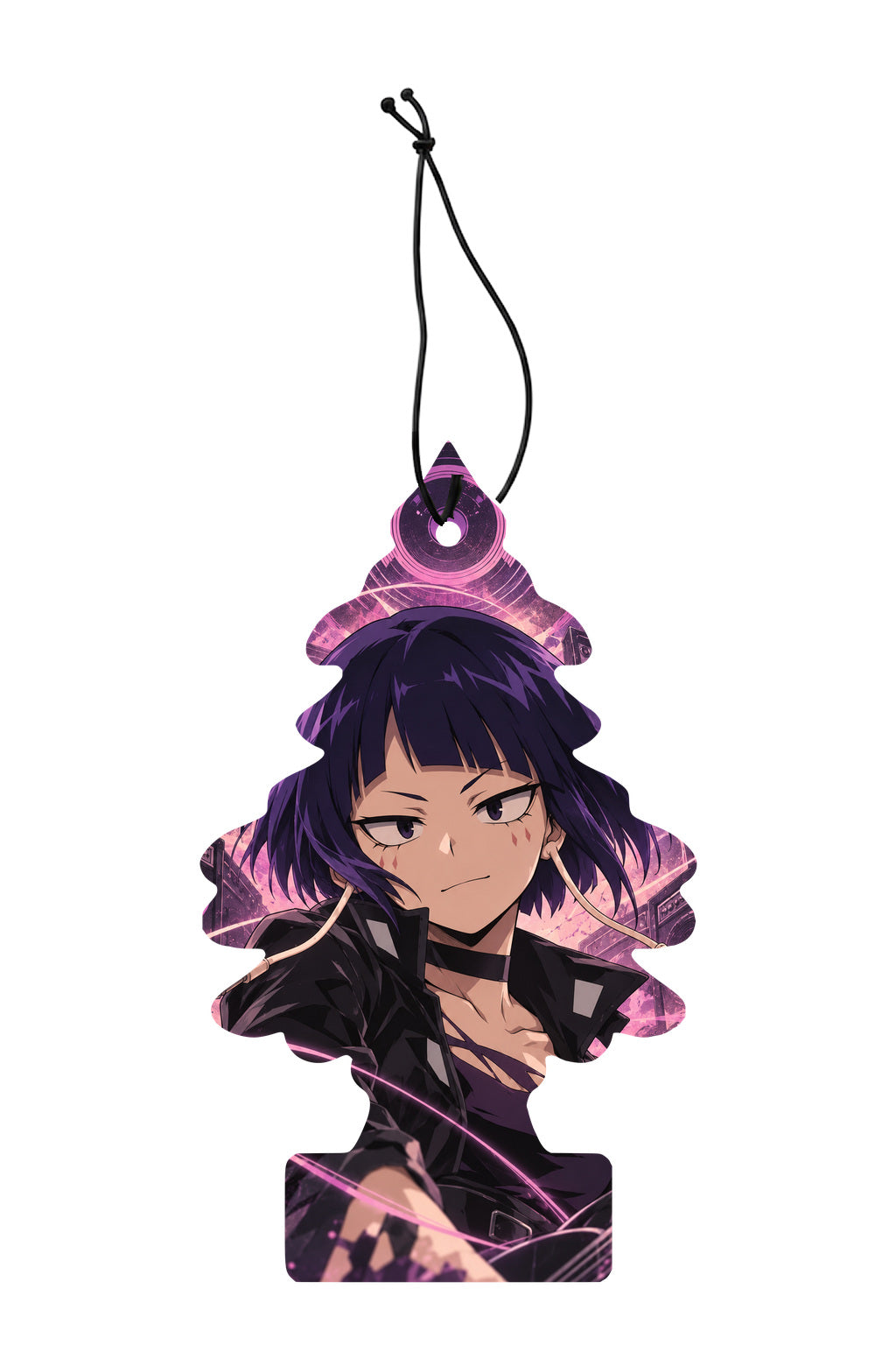 Sent-bon My Hero Academia Kyoka Jiro — sapin illustré avec ficelle noire