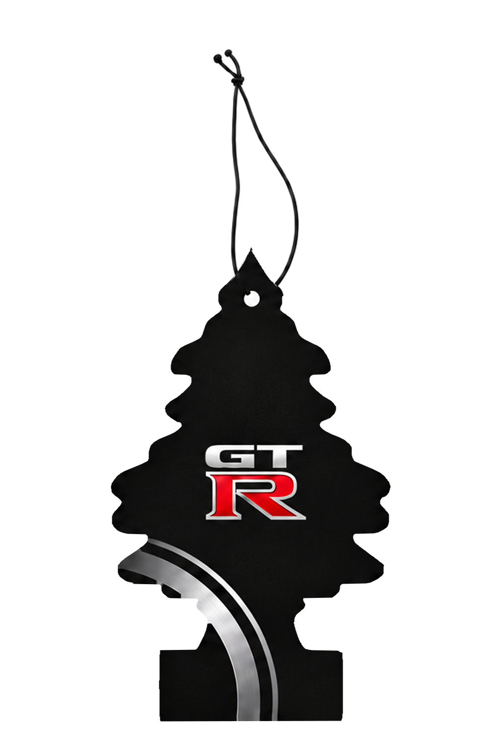 Sent-bon Nissan GT-R — Courbe argent