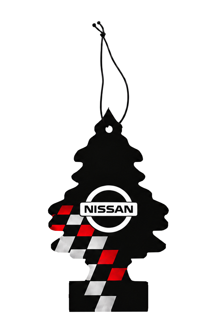 Sent-bon Nissan Signature — Damier tricolore