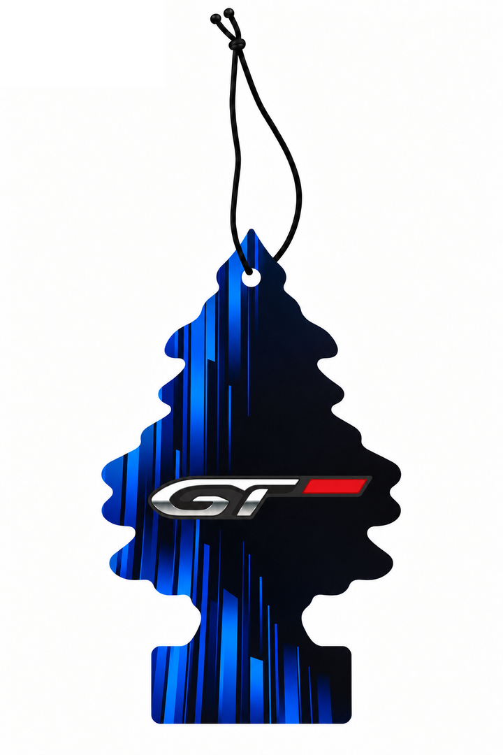 Sent-bon Peugeot GT — Bleu rythme