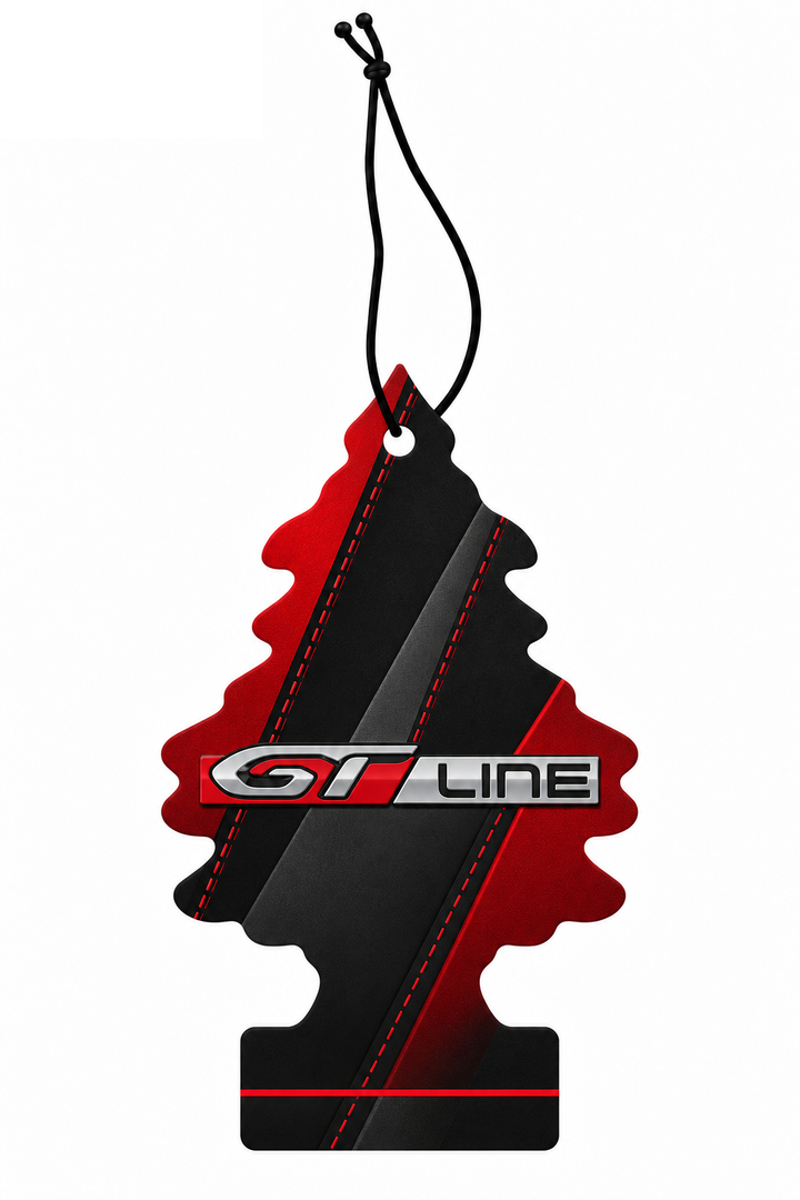 Sent-bon Peugeot GT Line — Rouge couture
