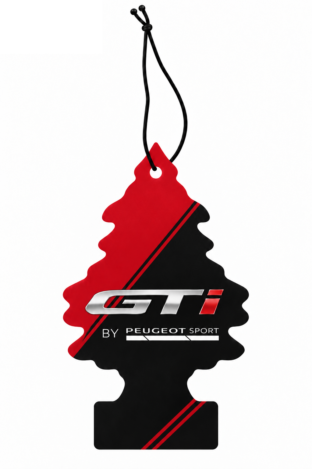 Sent-bon Peugeot GTi by Peugeot Sport — Coupe franche — sapin avec ficelle