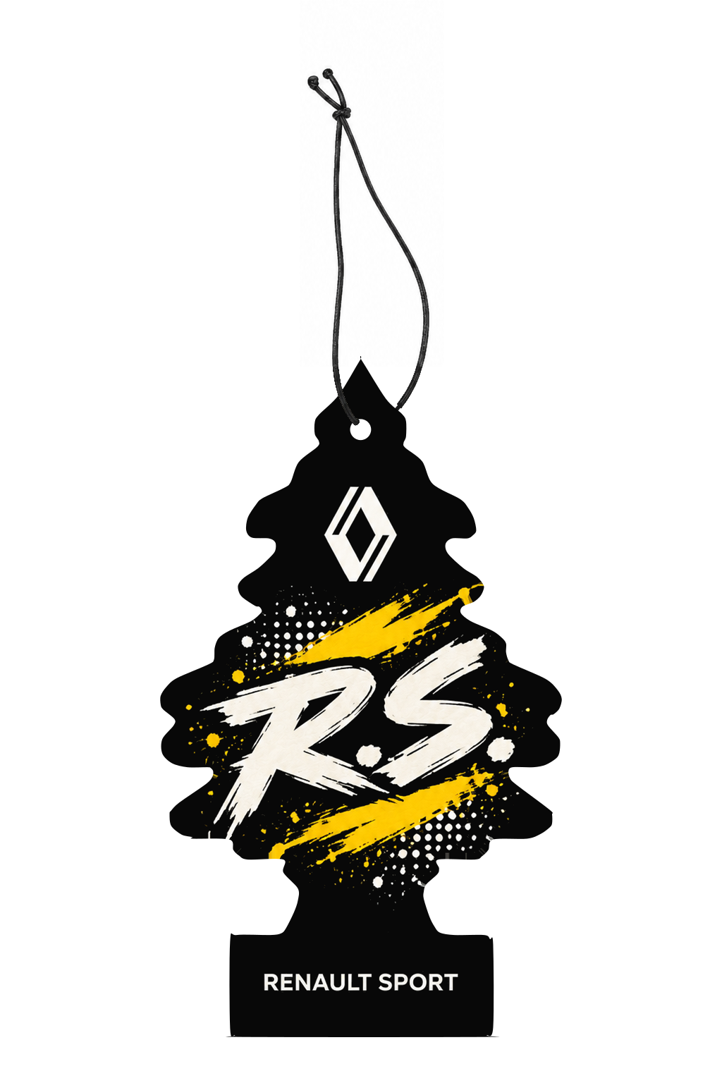Sent-bon Renault Sport — Street en forme de sapin avec ficelle