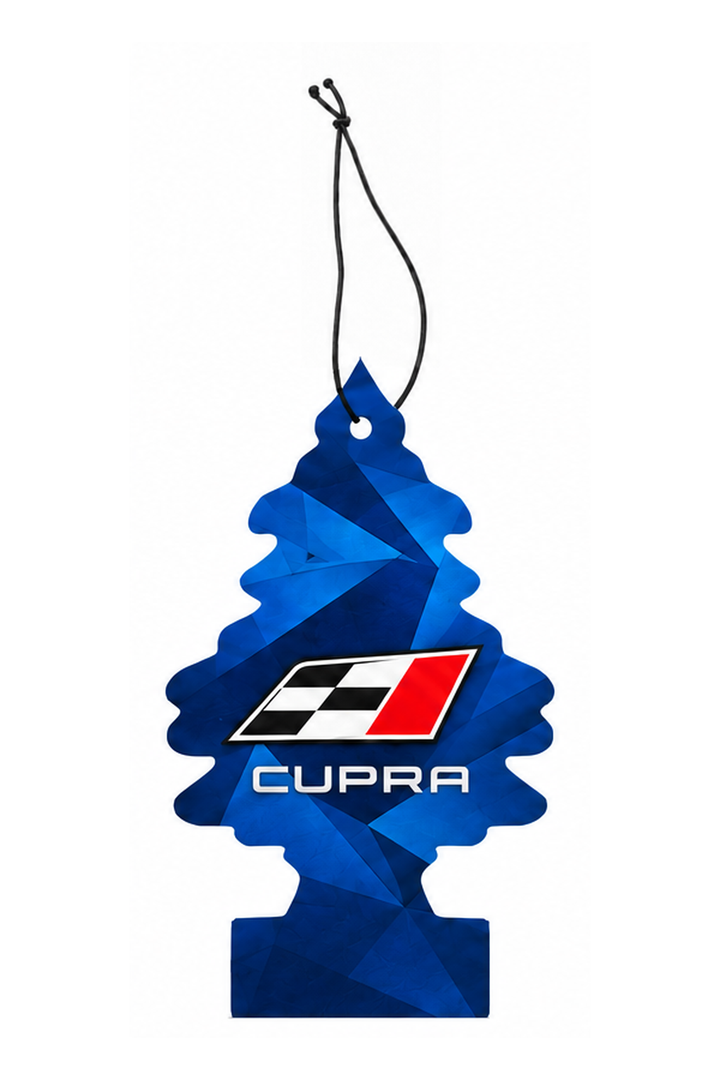 Sent-bon SEAT Cupra Héritage — Bleu facetté