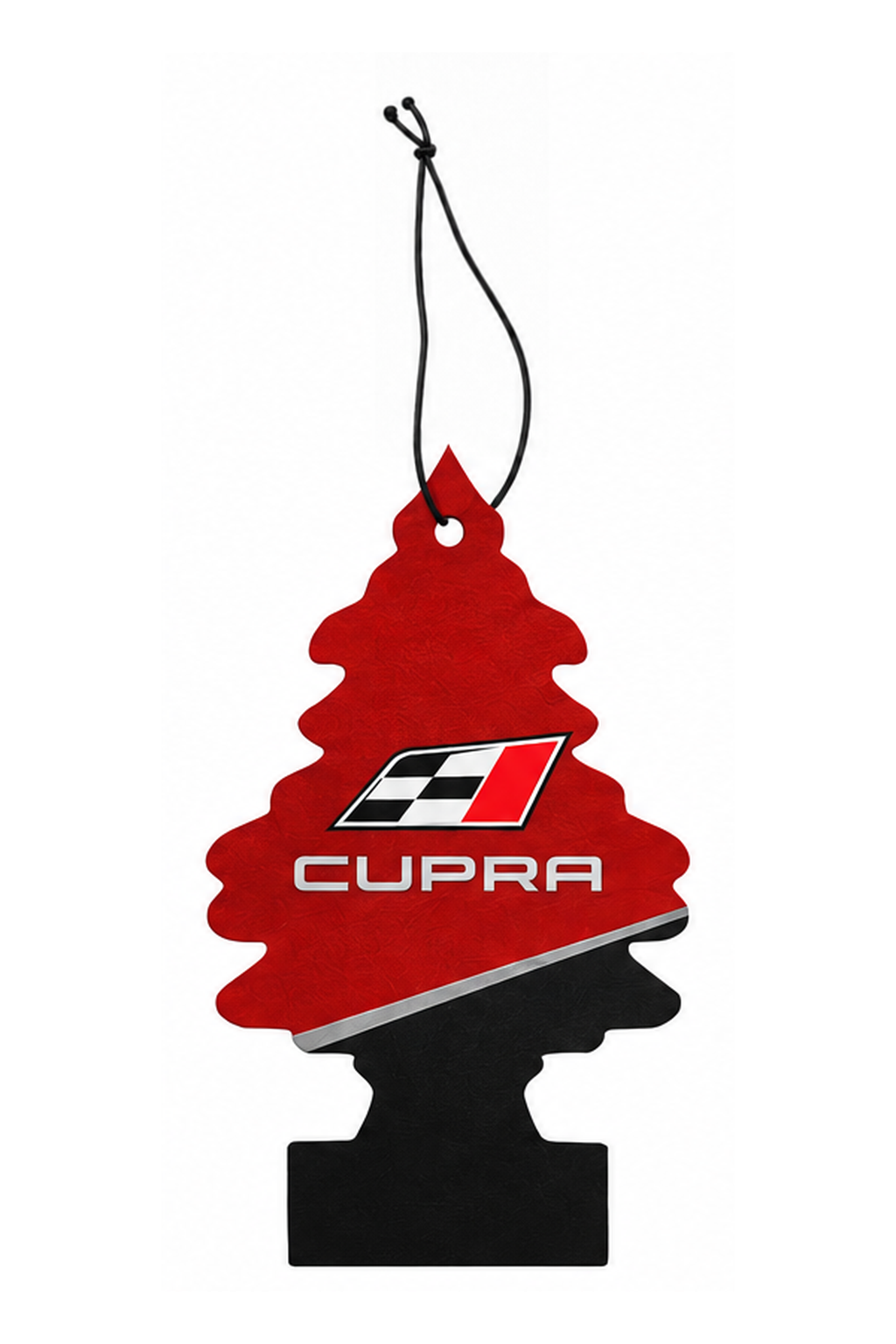 Sent-bon SEAT Cupra Héritage — Rouge diagonal