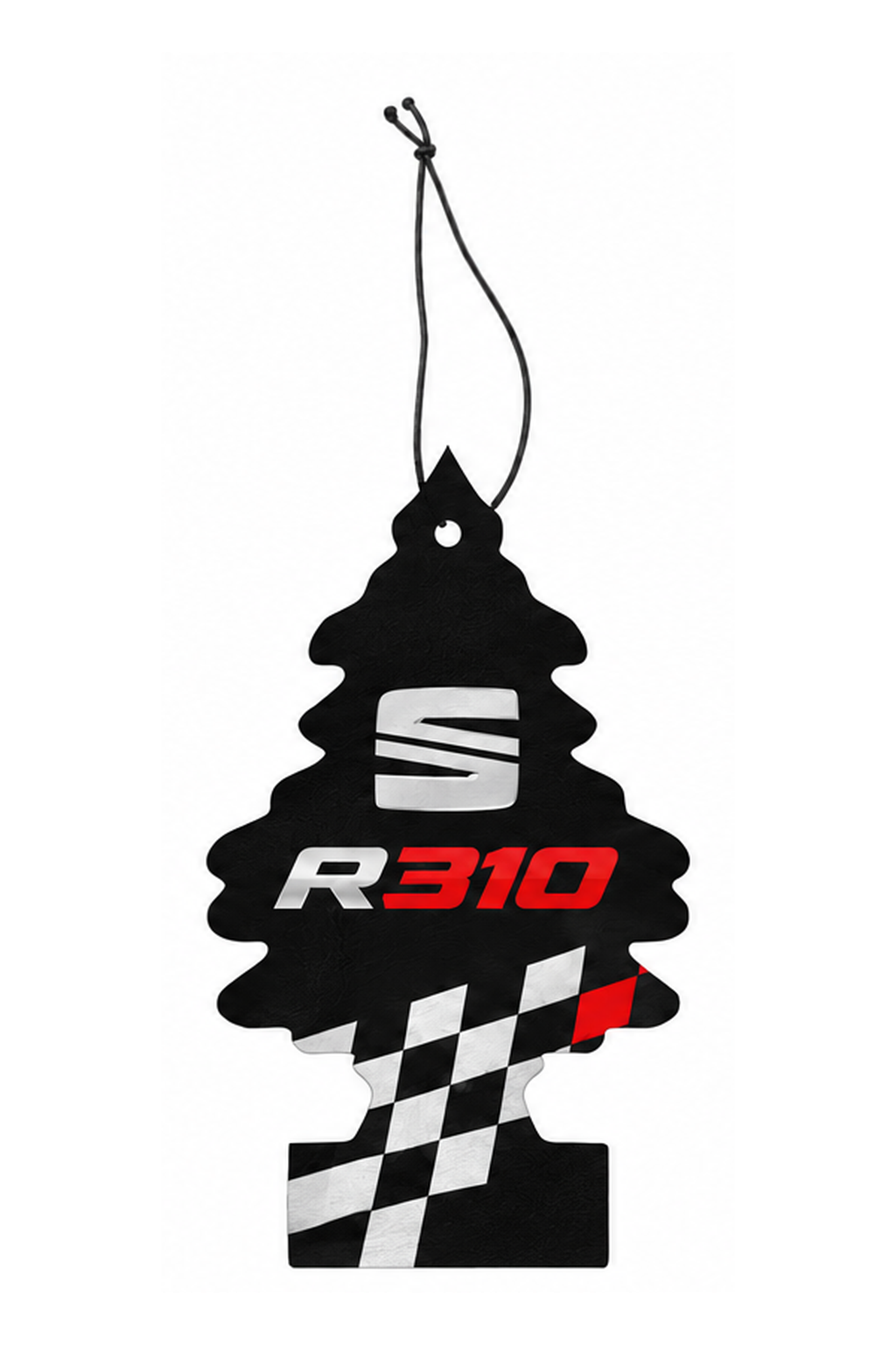 Sent-bon SEAT Cupra R310 — Damier tricolore