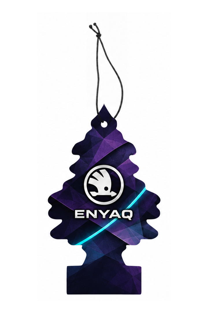 Sent-bon Škoda Enyaq — Violet électrique