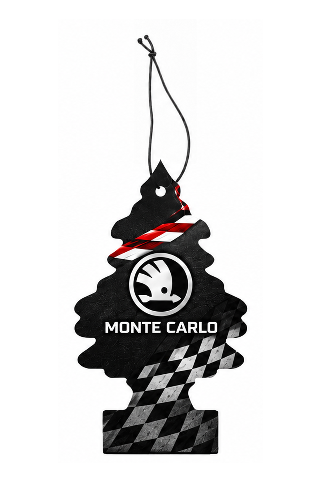 Sent-bon Škoda Monte-Carlo — Damier argent