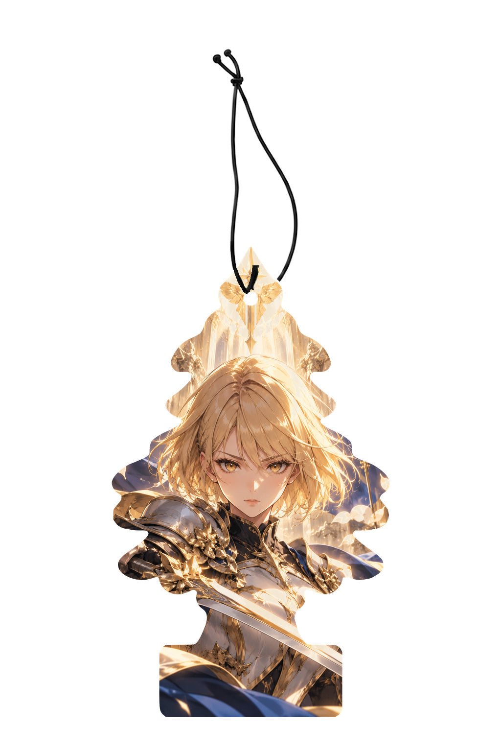 Sent-bon Solo Leveling — Cha Hae-in, sapin illustré avec ficelle noire