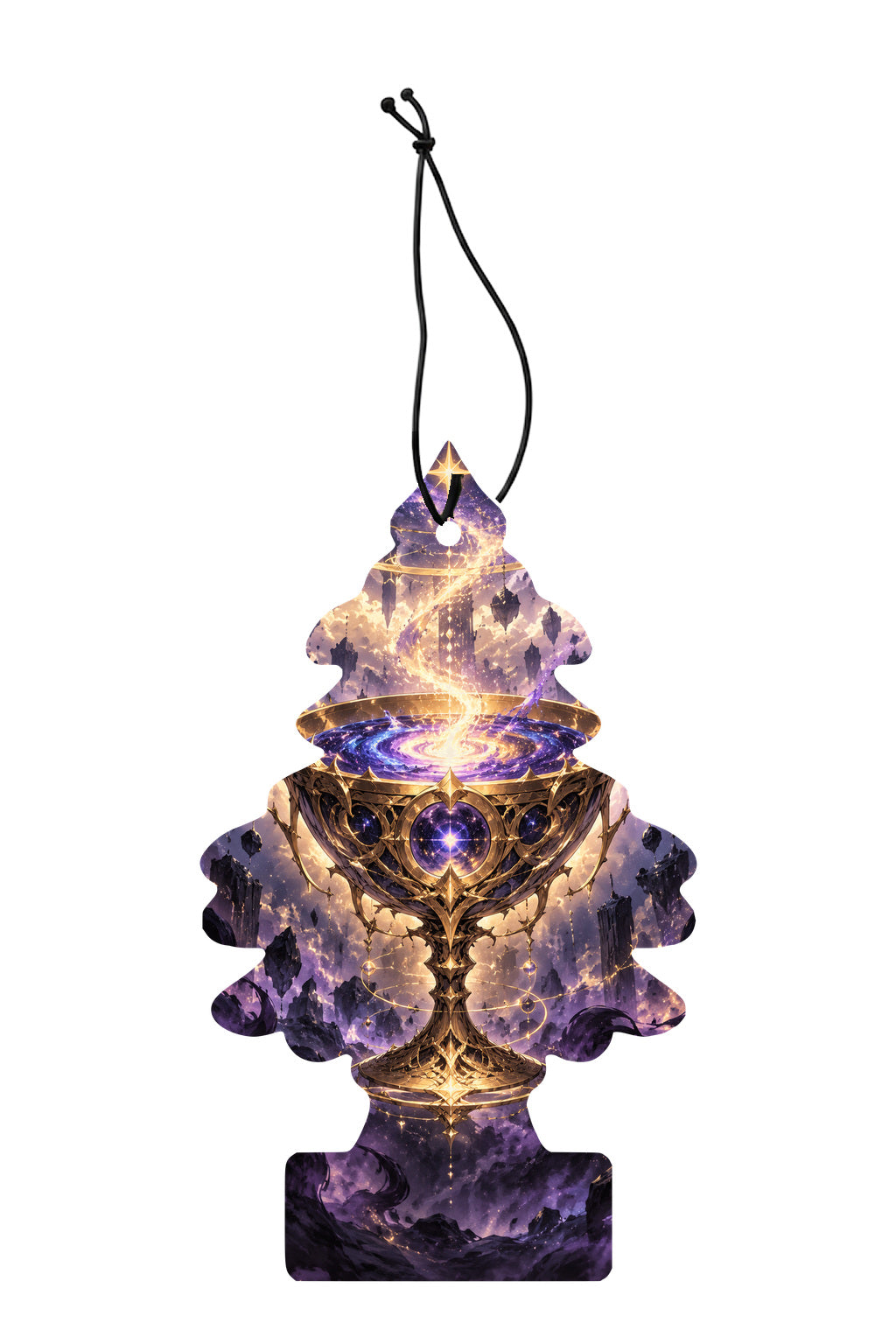 Sent-bon Solo Leveling — La coupe de la réincarnation, sapin illustré avec ficelle noire