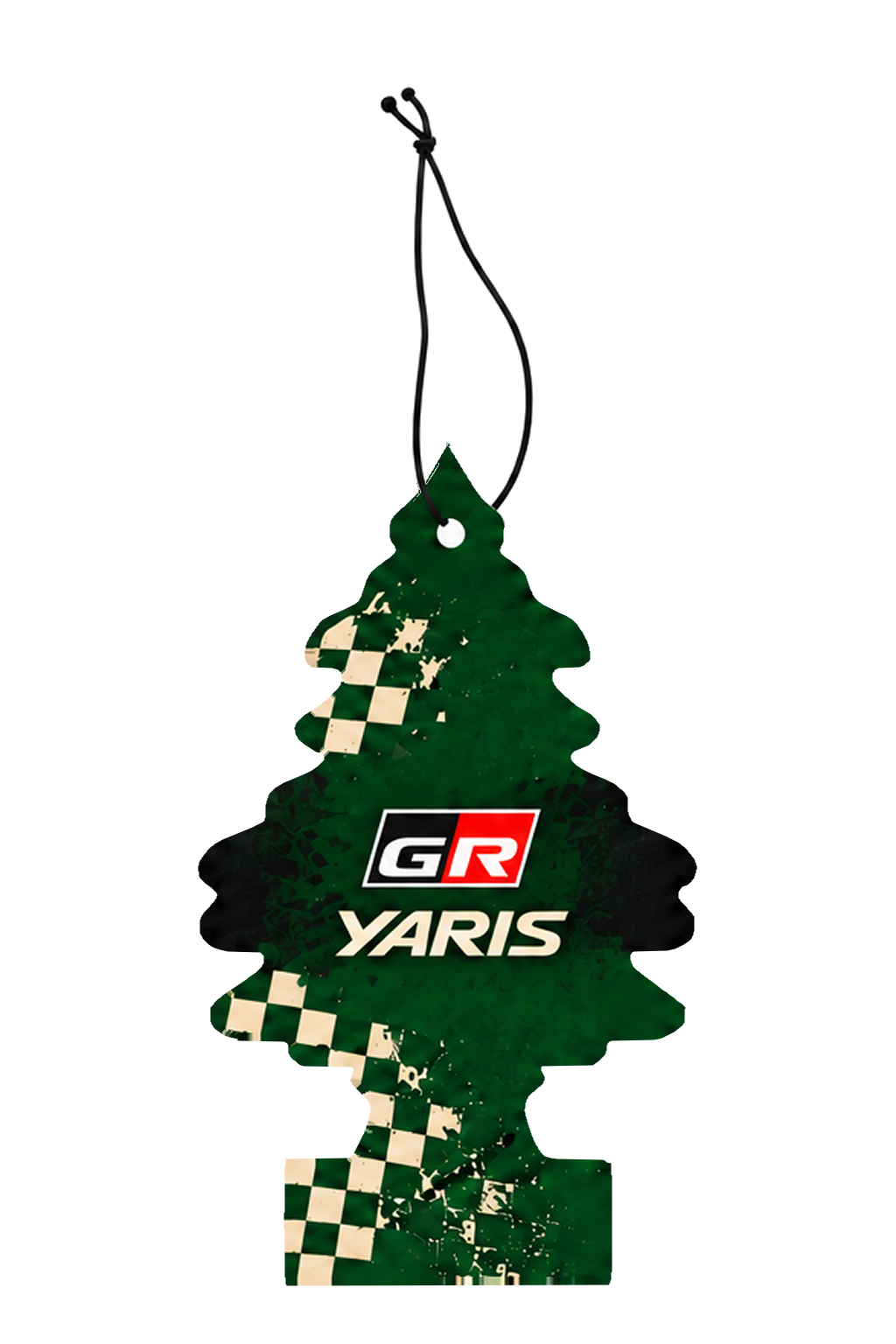 Sent-bon Toyota GR Yaris — Damier olive
