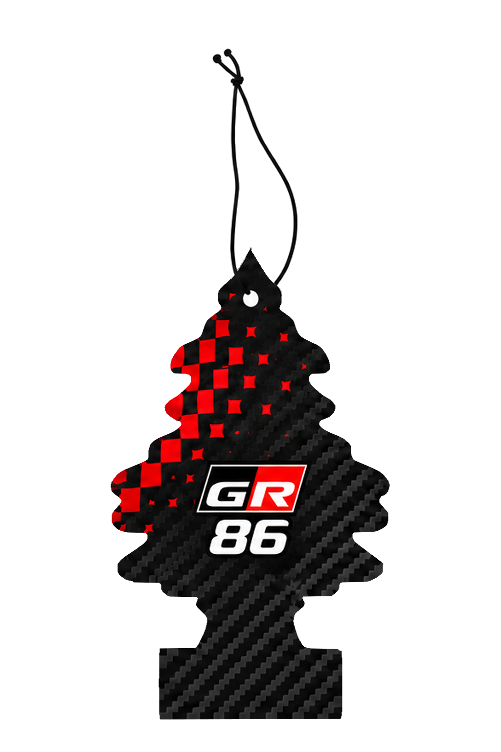 Sent-bon Toyota GR86 — Carbone rouge