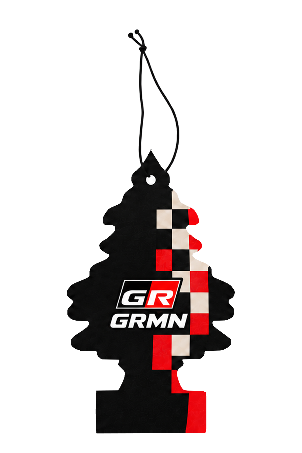 Sent-bon Toyota GRMN — Damier tricolore