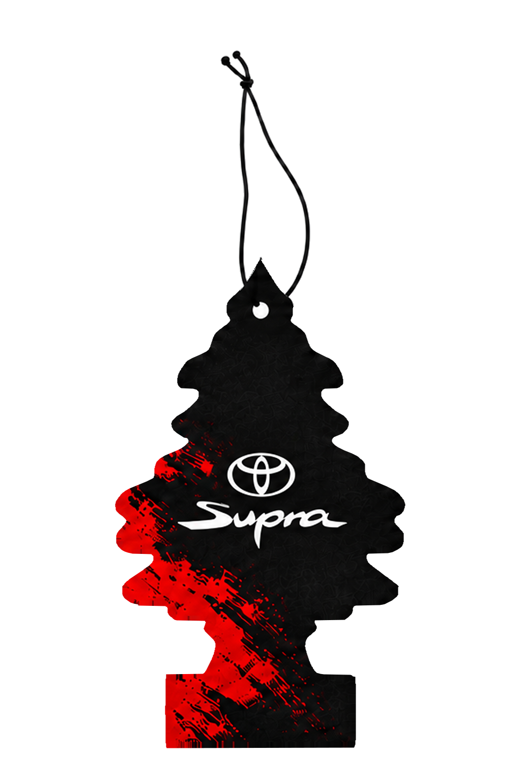 Sent-bon Toyota Supra — Éclats rouges