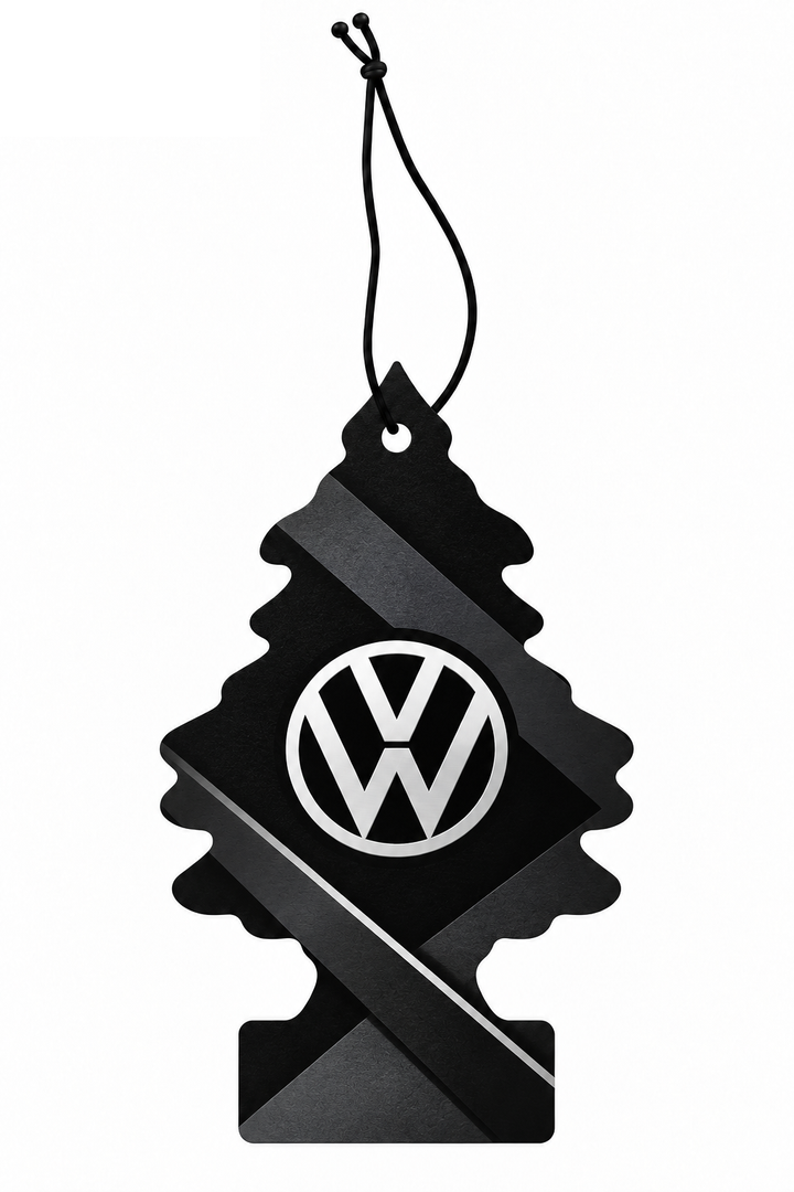 Sent-bon Volkswagen — Noir et argent